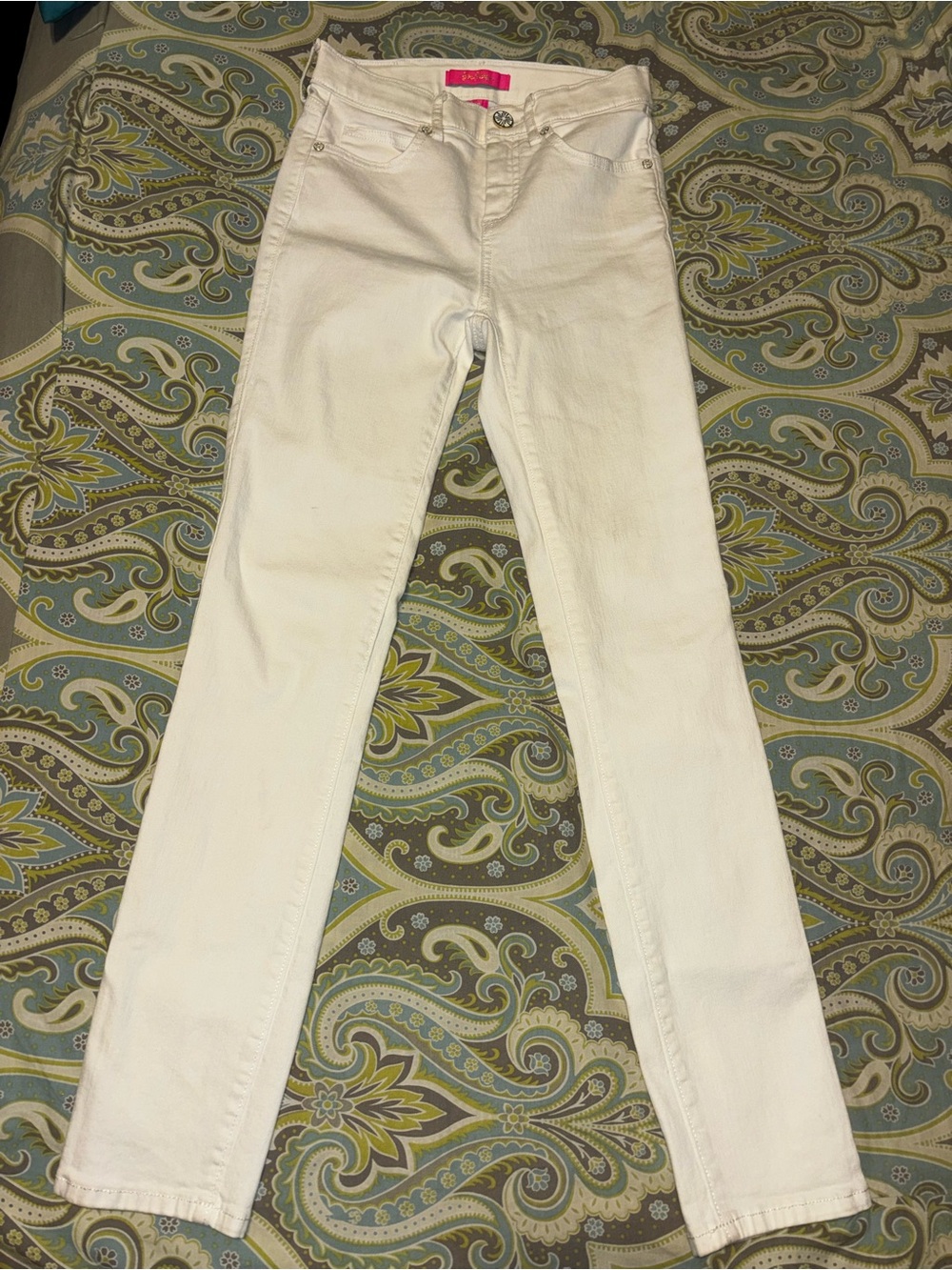 NWOT Lilly Pulitzer White Skinny Jeans